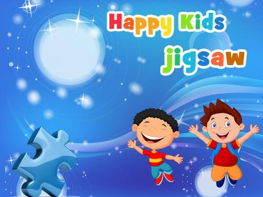 Happy Kids Jigsaw game cover