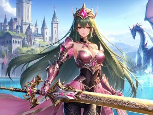 Golden Sword Princess game cover